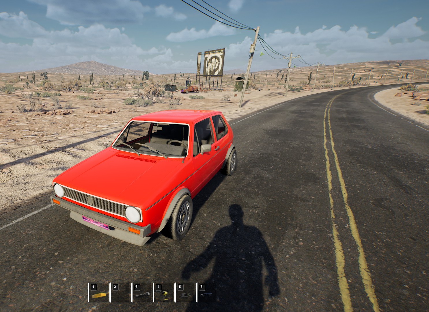 Drive Beyond: Horizons - Savegame (assembled Golf, steam version)
