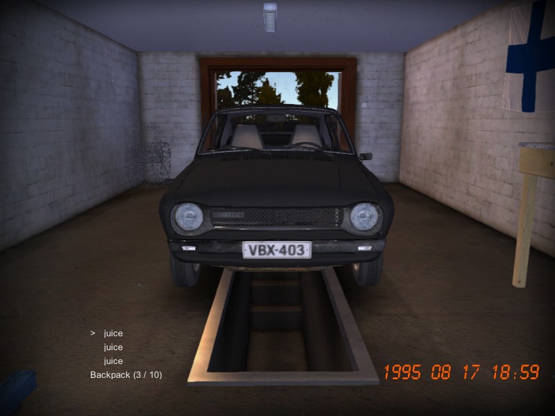My Summer Car: SaveGame (Stock Satsuma, with subwoofer)