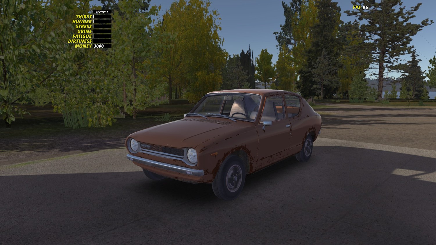 My Summer Car: SaveGame (Satsuma stock, 0% storyline)