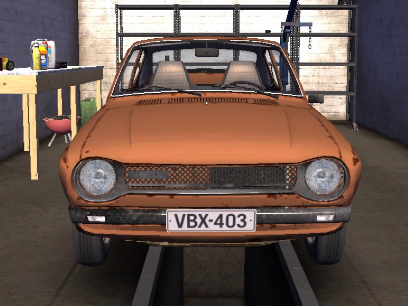 My Summer Car: SaveGame (Stock Satsuma with numbers, 3000 marks)