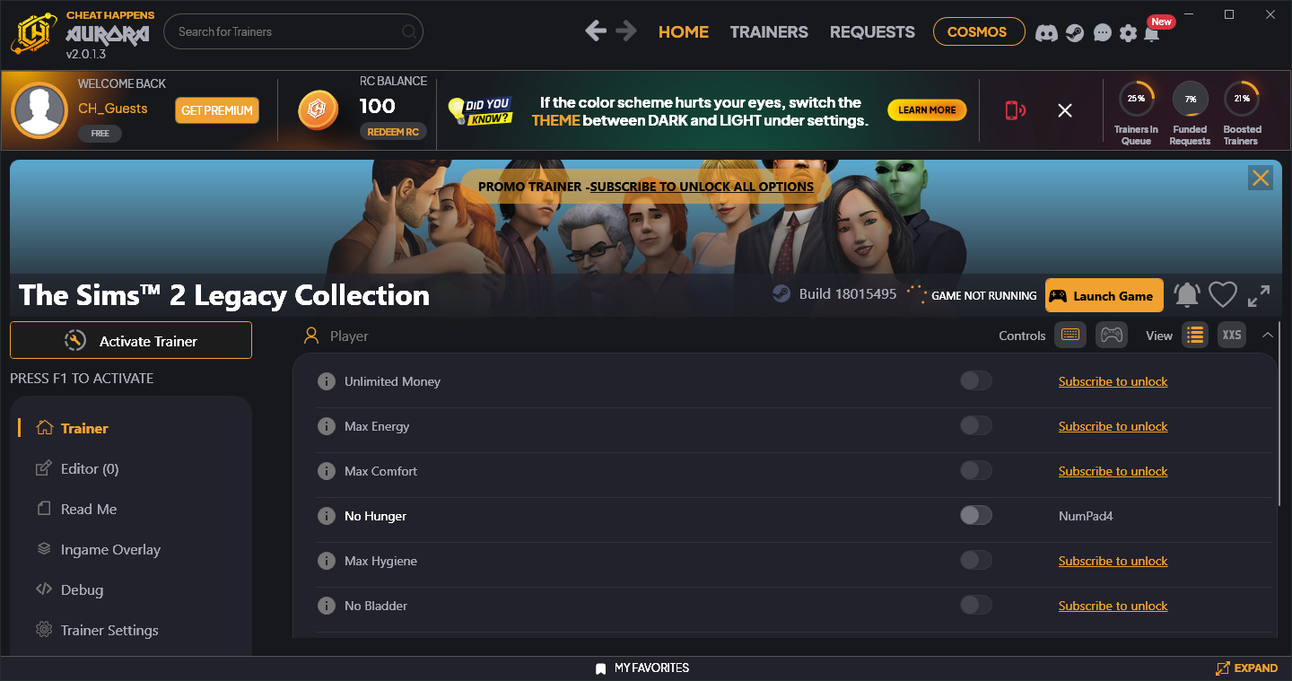 The Sims 2 Legacy Collection: Trainer +10 {CheatHappens.com}