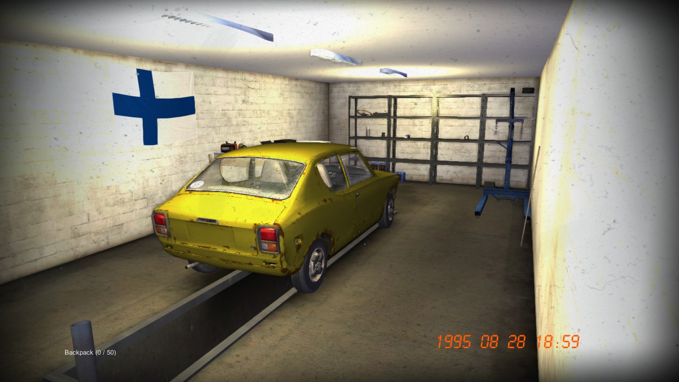 My Summer Car: SaveGame (completely stock satsuma, good start, 8000 marks)