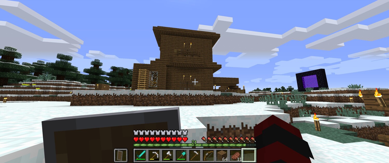 Minecraft: SaveGame (Winter Survival) [1.12.2]