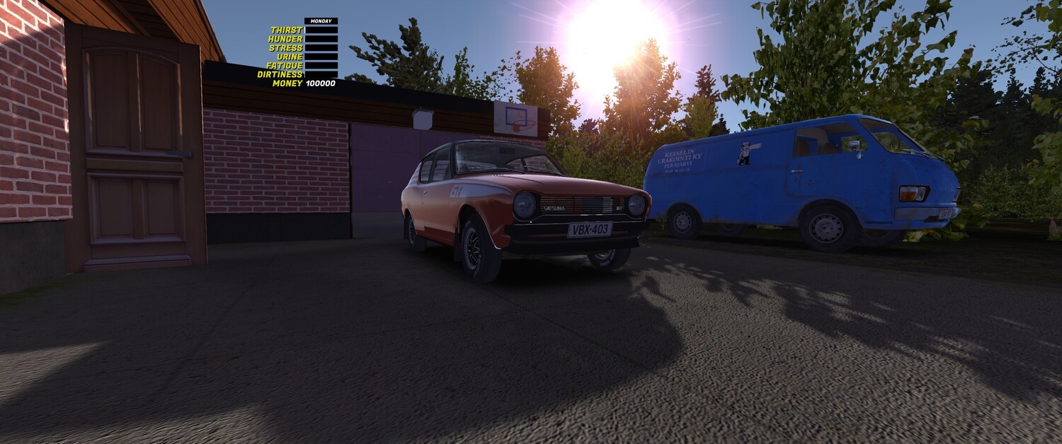 My Summer Car: SaveGame (red, 0%, all keys)