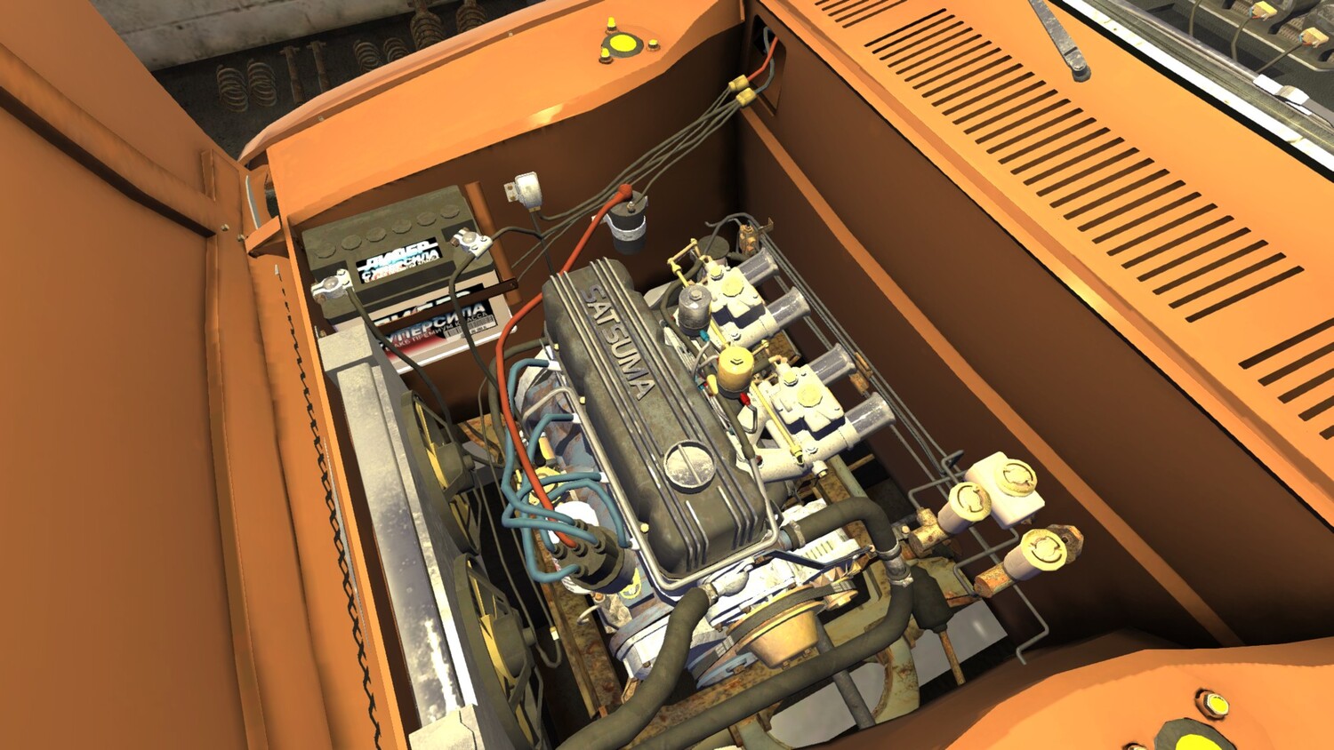 My Summer Car: SaveGame (Racing Satsuma in the form of a normal one, the storyline is not touched)