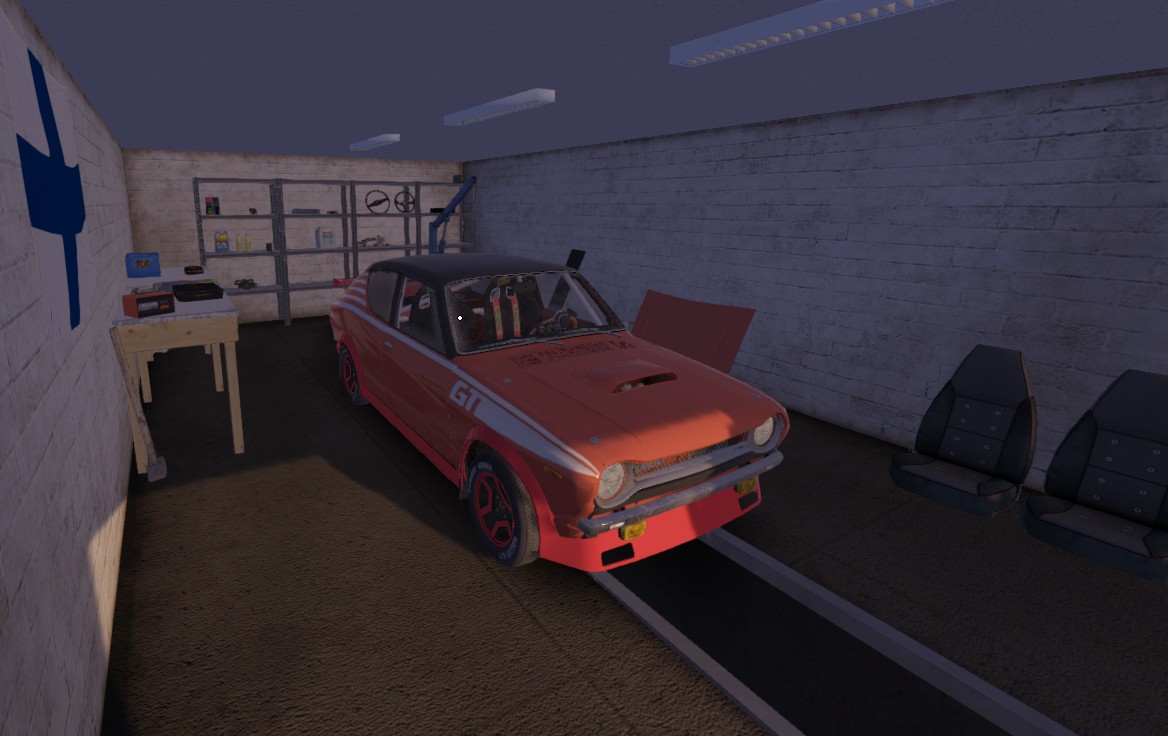 My Summer Car: SaveGame (Red racing Satsuma 200 km/h)