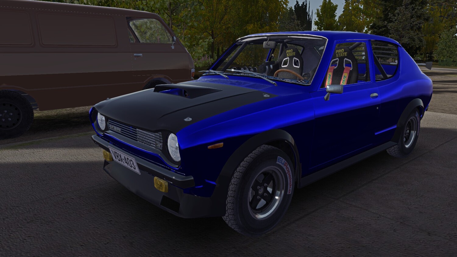 My Summer Car: SaveGame (rally satsuma in blue metallic)