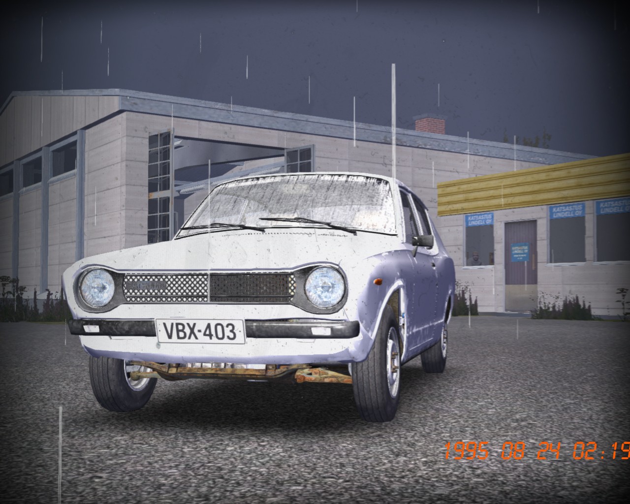 My Summer Car: SaveGame (0% storyline, Stock Satsuma, MOT passed)