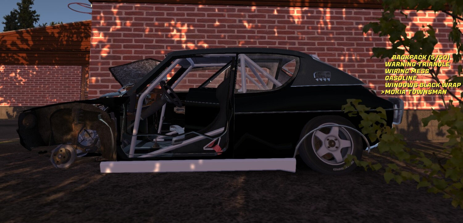 My Summer Car: SaveGame (Quest - Satsuma after an accident)