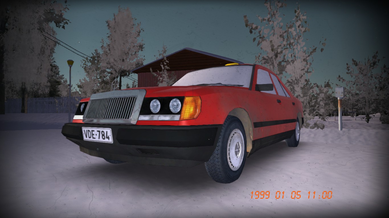 My Winter Car: SaveGame (starting with a taxi and 8 million marks)