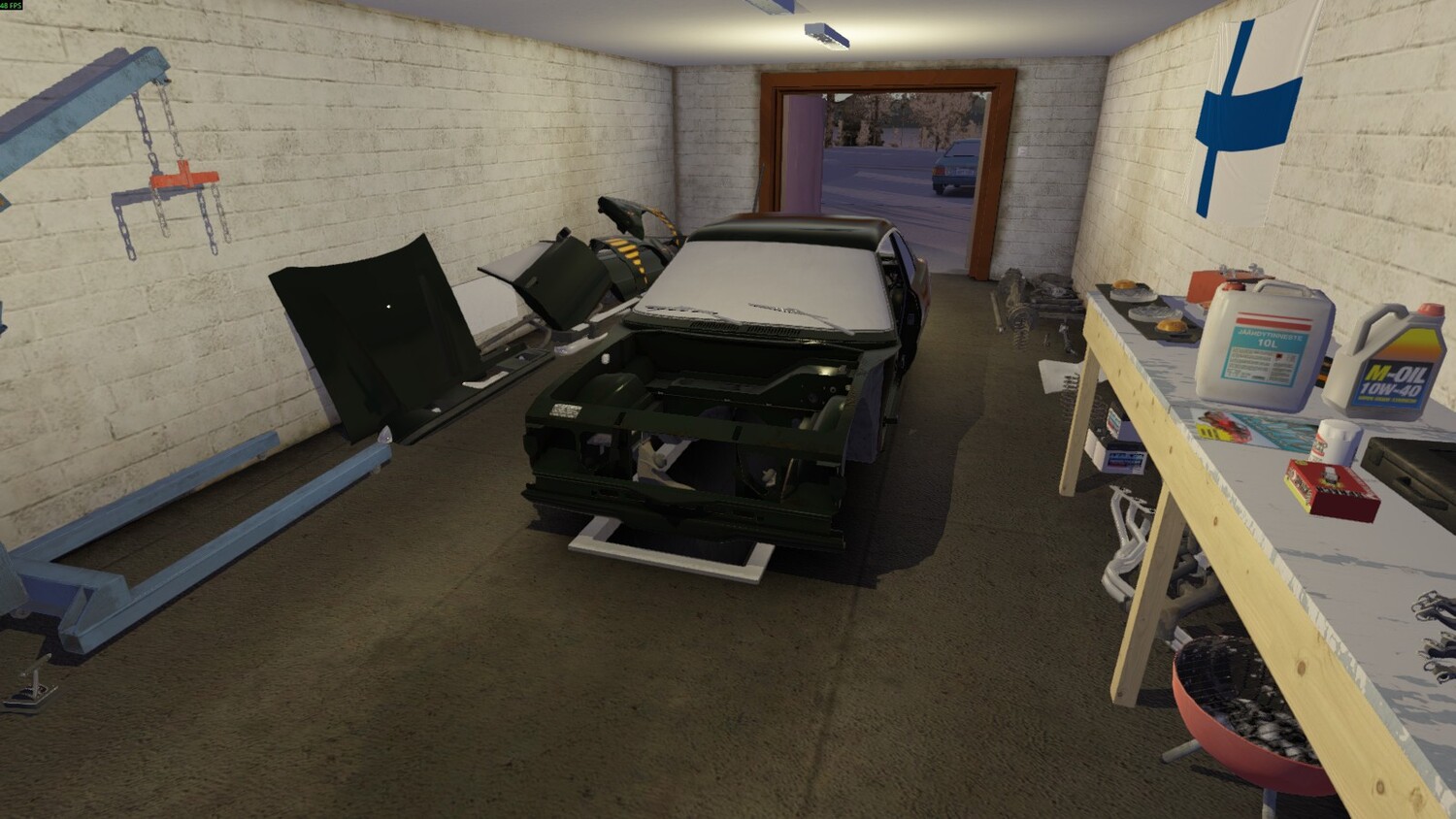 My Winter Car: SaveGame (Very rare GT Bungarus edition 1971, ready for assembly)