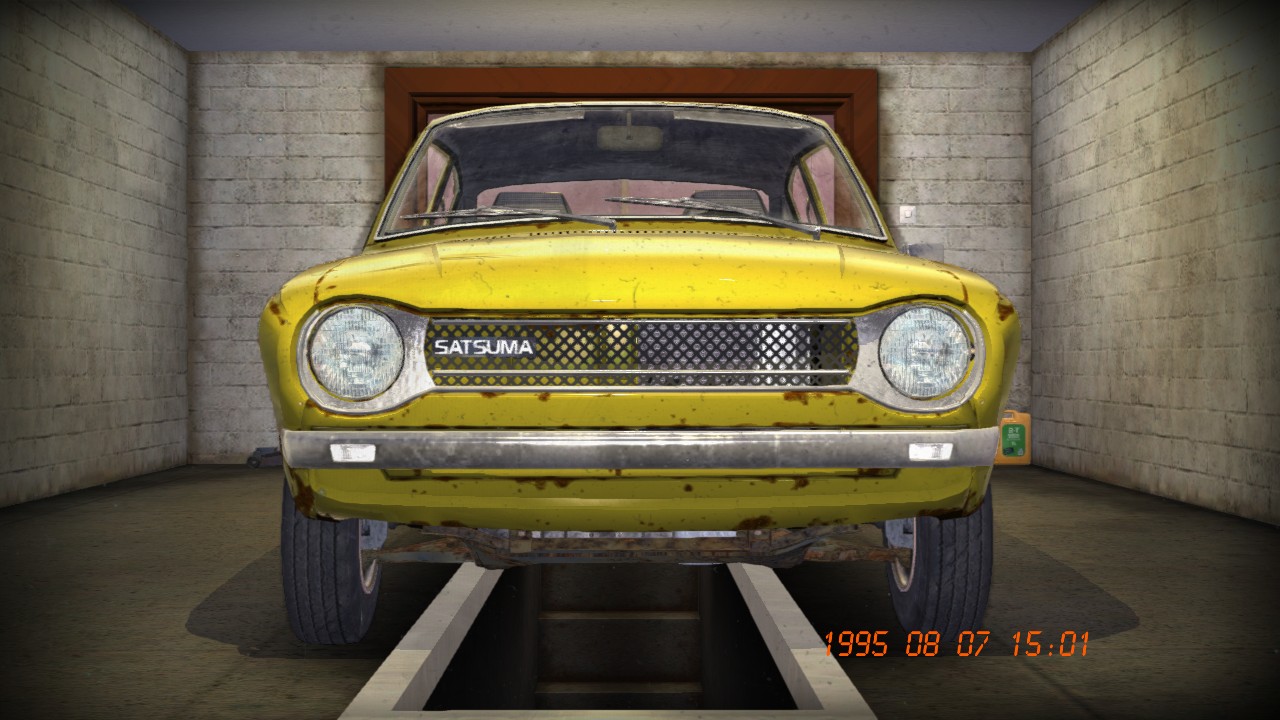 My Summer Car: SaveGame (Stock Yellow Satsuma)