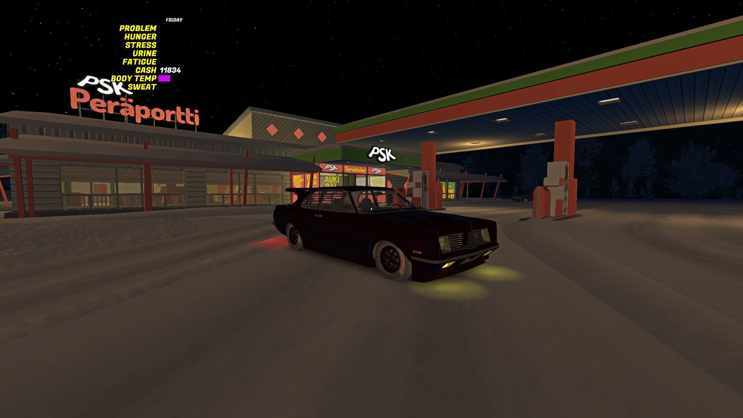 My Winter Car: SaveGame (Fully assembled and working Rivet GT)