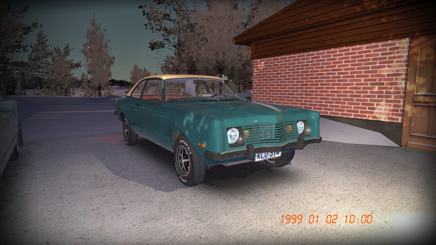 My Winter Car: SaveGame (Electric green Coris Rivett SLX 1974 restyling)