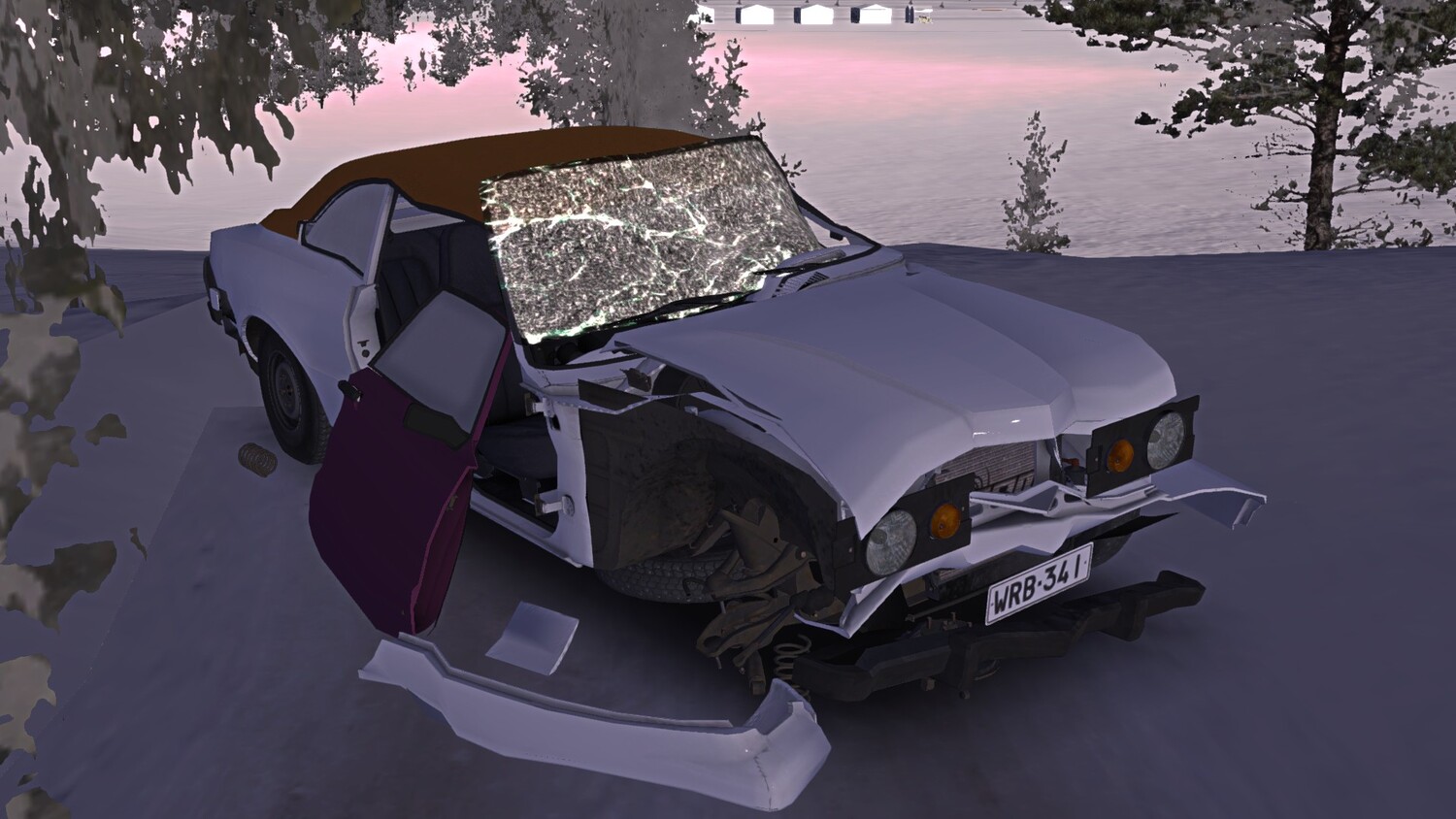 My Winter Car: SaveGame (The car after the accident)