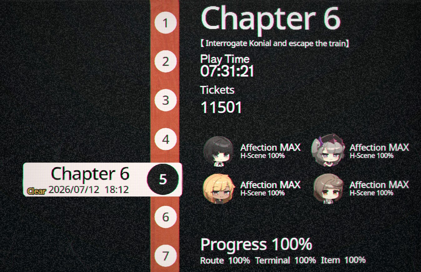 Train 45: SaveGame 100%