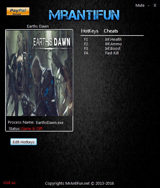 Earths Dawn: Trainer +4 V12.09.2016 {MrAntiFun}