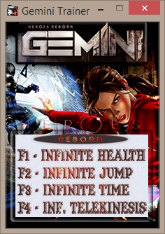 Gemini: Heroes Reborn - Trainer (+4) [1.0] {FutureX}