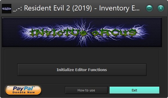 Resident Evil 2: Trainer +5 v20220420 + Inventory Editor {iNvIcTUs oRCuS / HoG}
