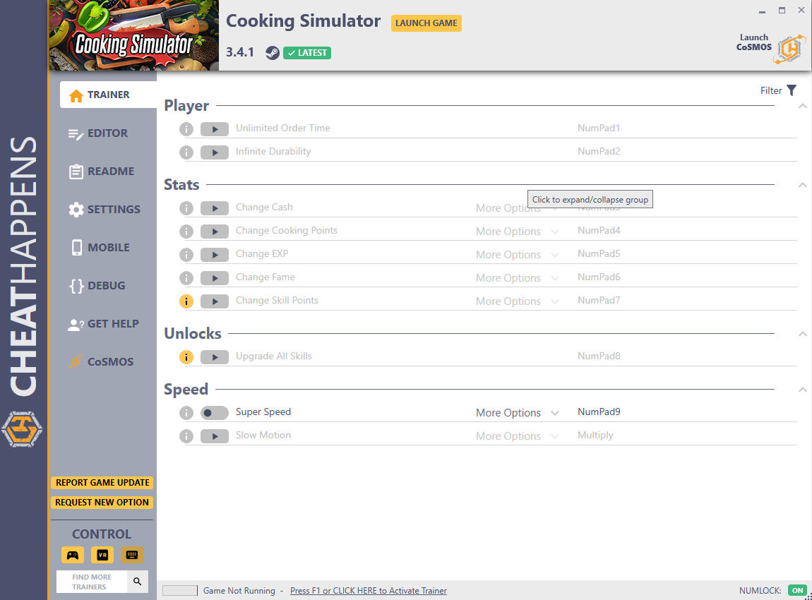 Cooking Simulator: Trainer +10 v3.4.1 {CheatHappens.com}