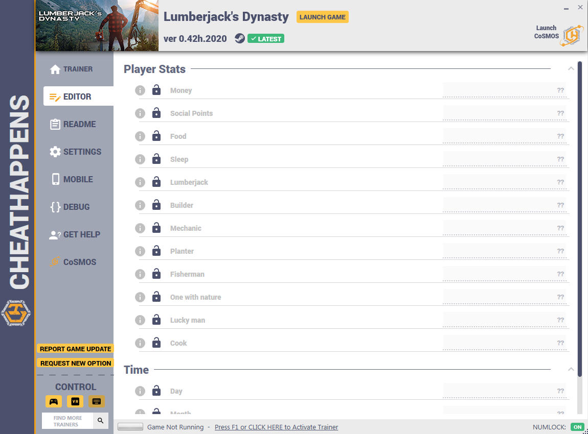 Lumberjack's Dynasty: Trainer +17 v0.42h.2020 {CheatHappens.com}