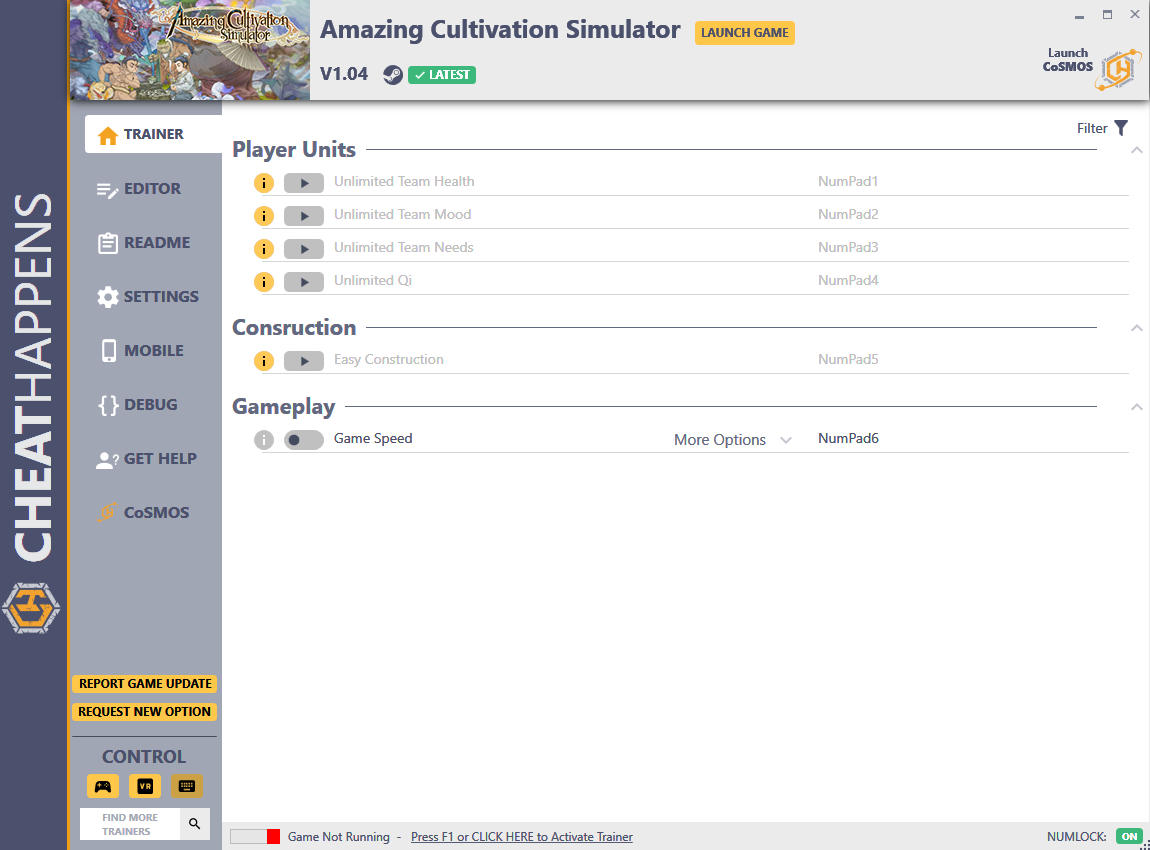 Amazing Cultivation Simulator: Trainer +7 v1.04 {CheatHappens.com}