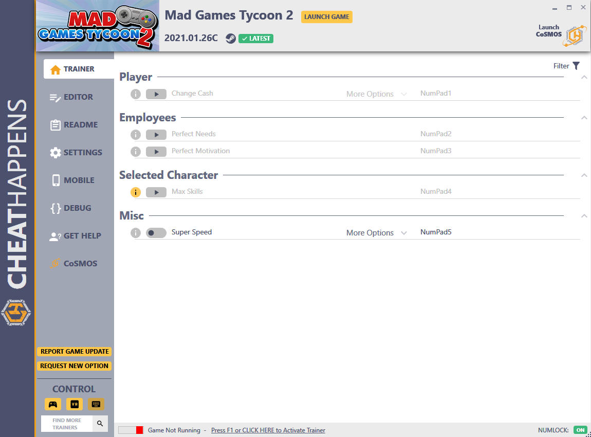 Mad Games Tycoon 2: Trainer +15 v2021.01.26C {CheatHappens.com}