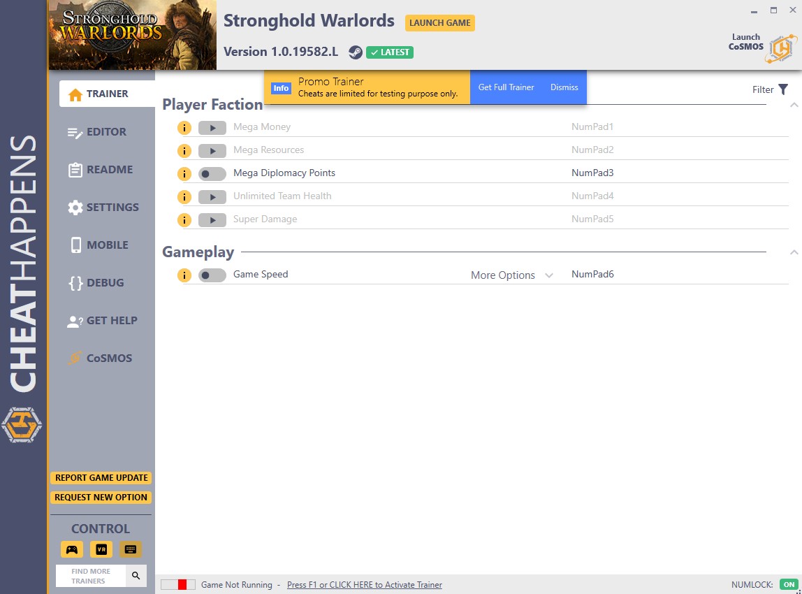 stronghold warlords cheat engine