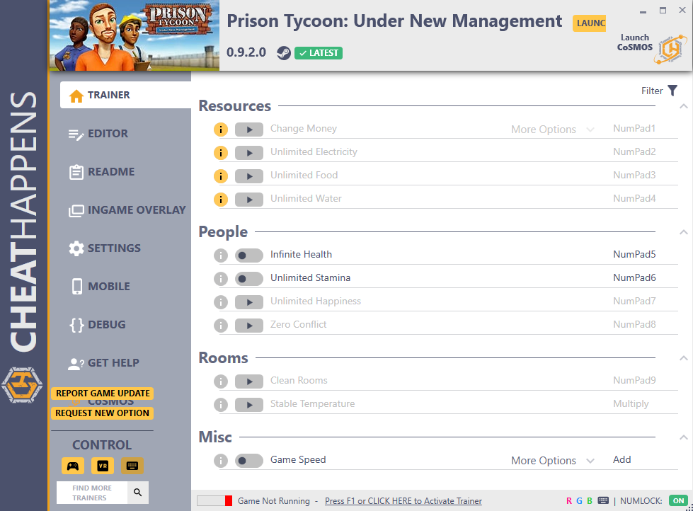 Prison Tycoon Under New Management: Trainer +12 v0.9.2.0 (STEAM) {CheatHappens.com}